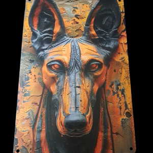 Anubis wall plaque