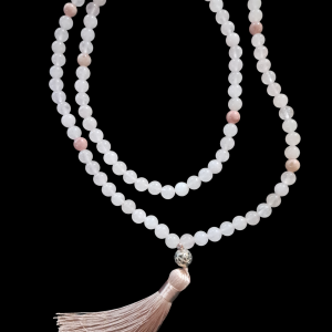 Rose Quartz, Pink Aventurine Mala