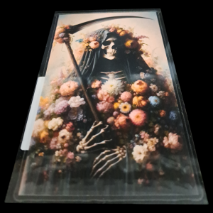Santa Muerte pray card